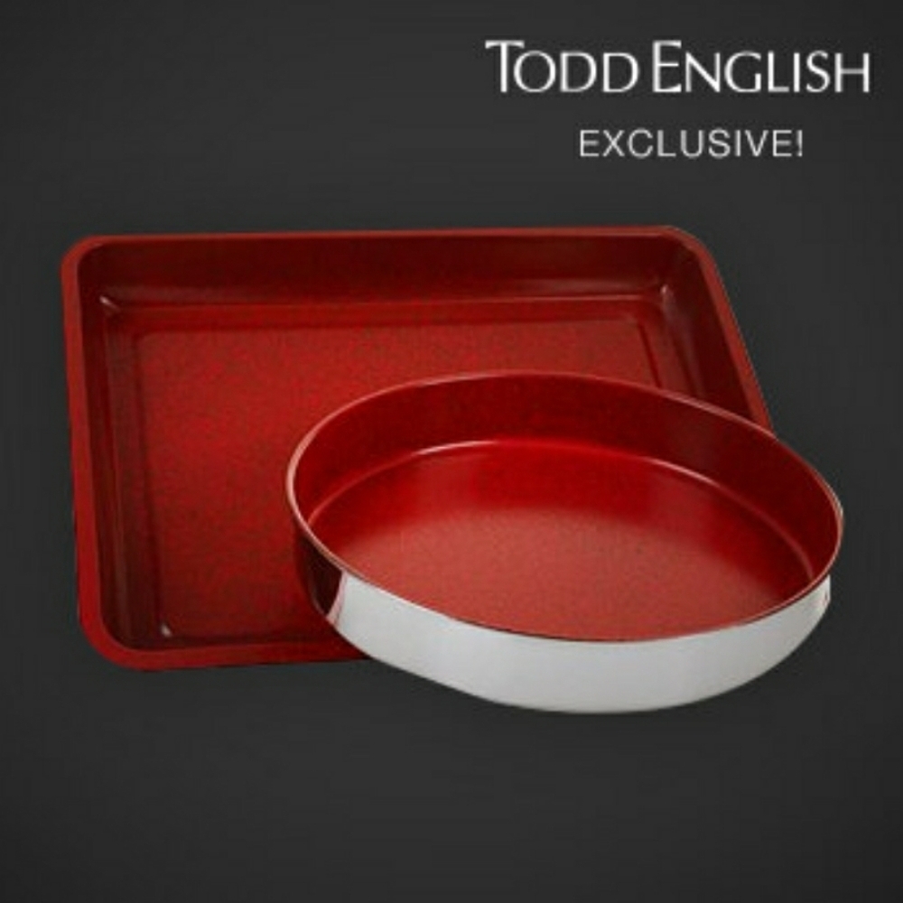 Lava Nonstick Stainless Steel 2-piece Bake Set By Todd English